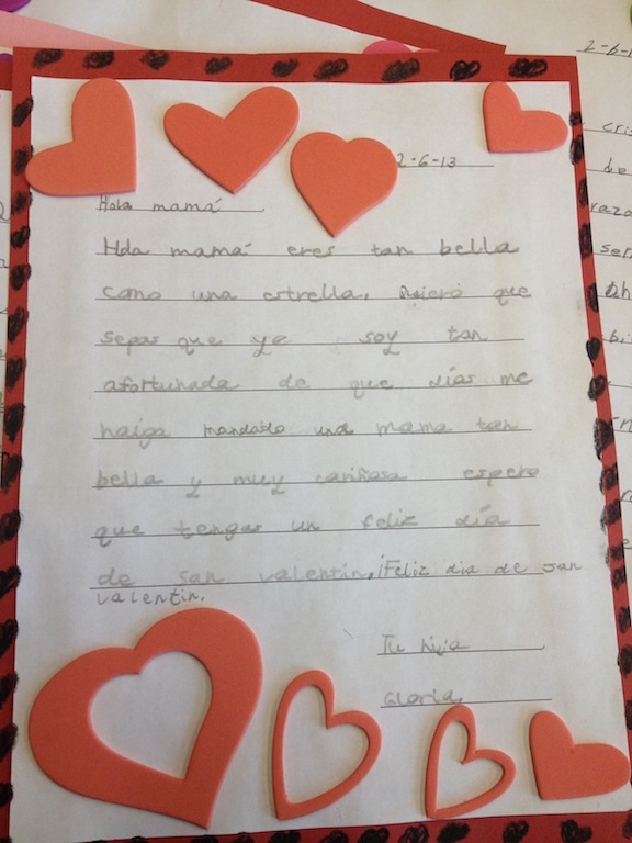 Valentine s Day Letters By Gray School Students